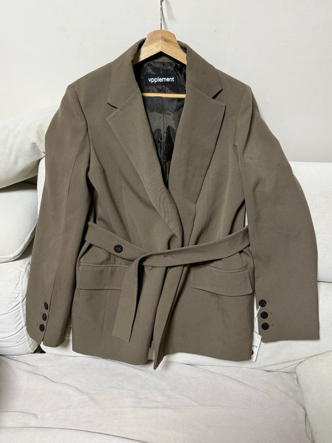 Vpplement brown blazer  상품이미지1