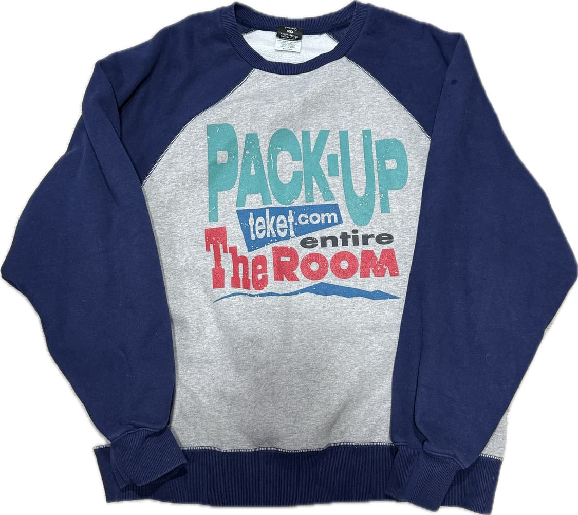 PACK-UP SWEATSHIRT-MELANGE GRAY M 상품이미지1