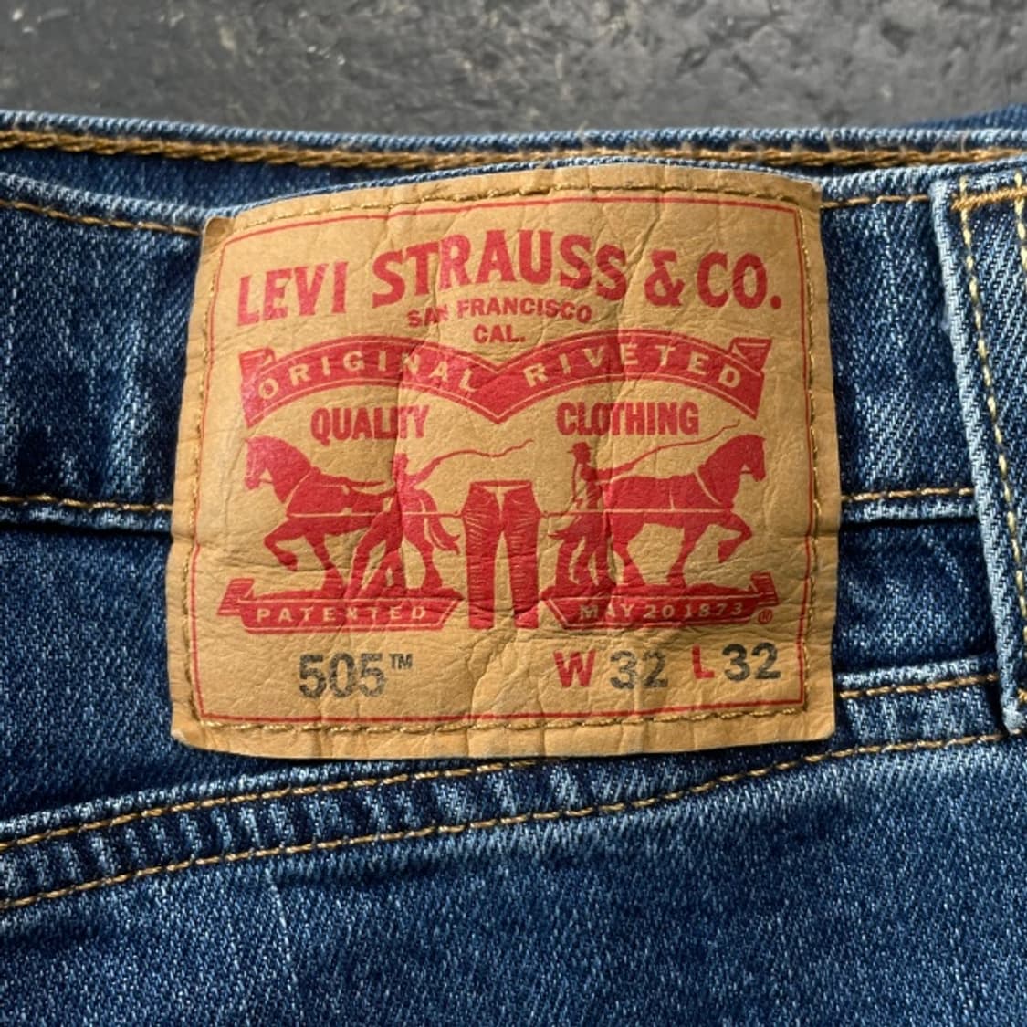 32 리바이스 505 청바지  상품이미지4
