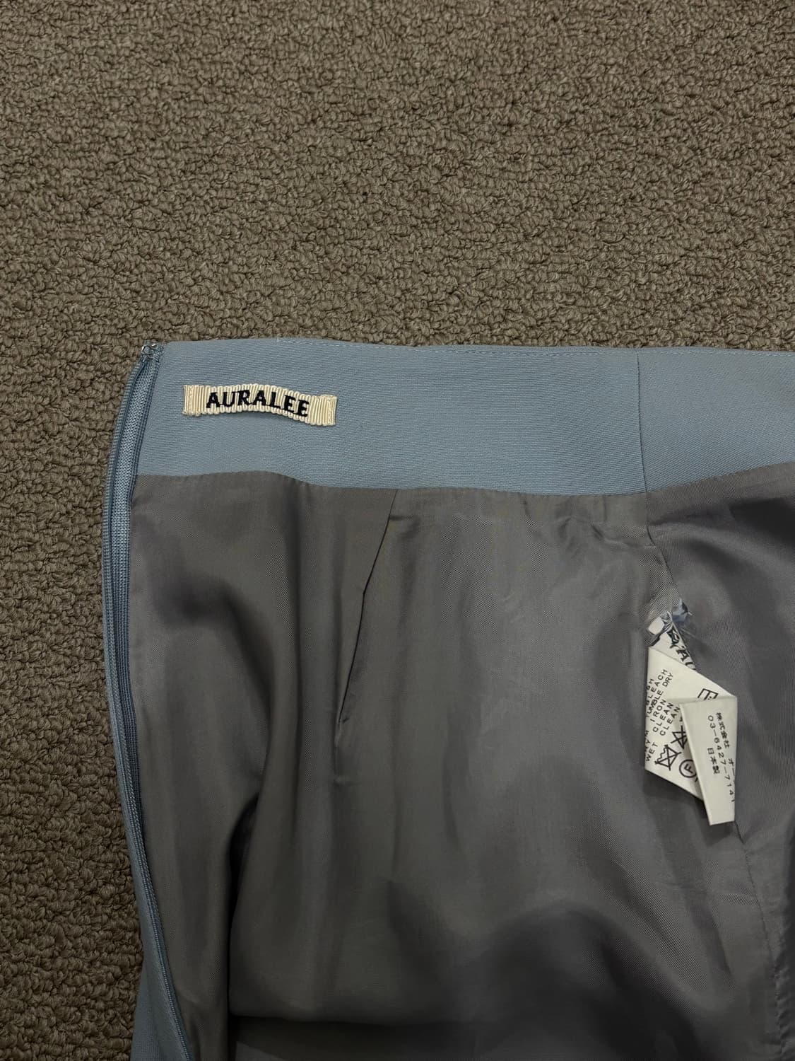 오라리 울 스커트 상품이미지6