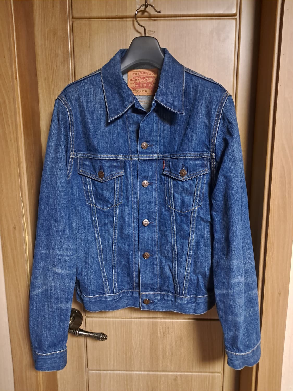 리바이스 타이거자수 데님자켓 40 상품이미지2