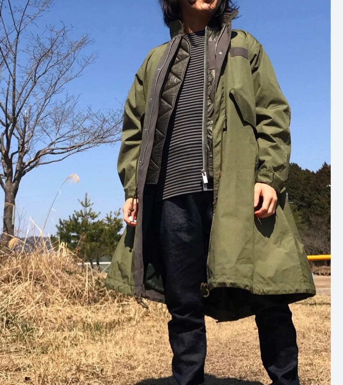 사카이 야상 경량패딩 자켓  상품이미지2