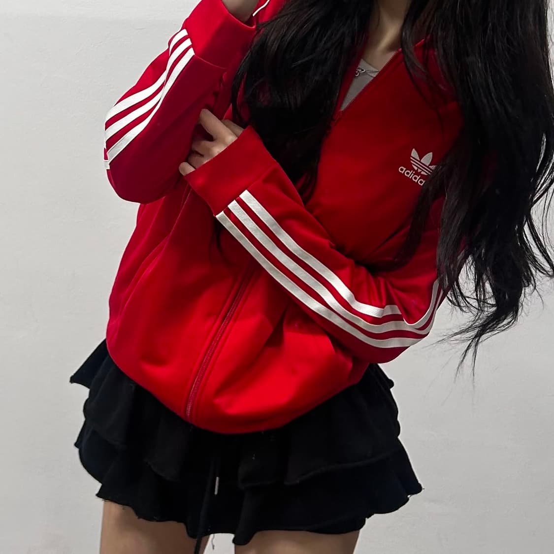 아디다스 레드 SST 바시티 트랙탑 져지 상품이미지3