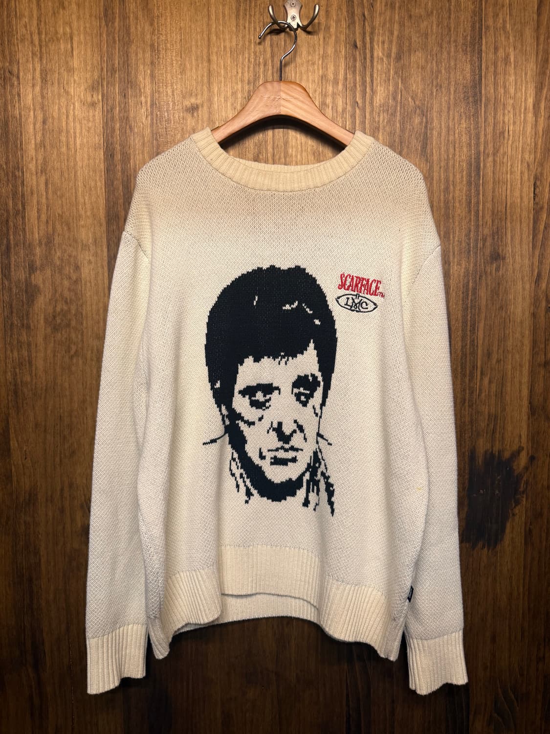 LMC x SCARFACE embroidered knit 상품이미지1