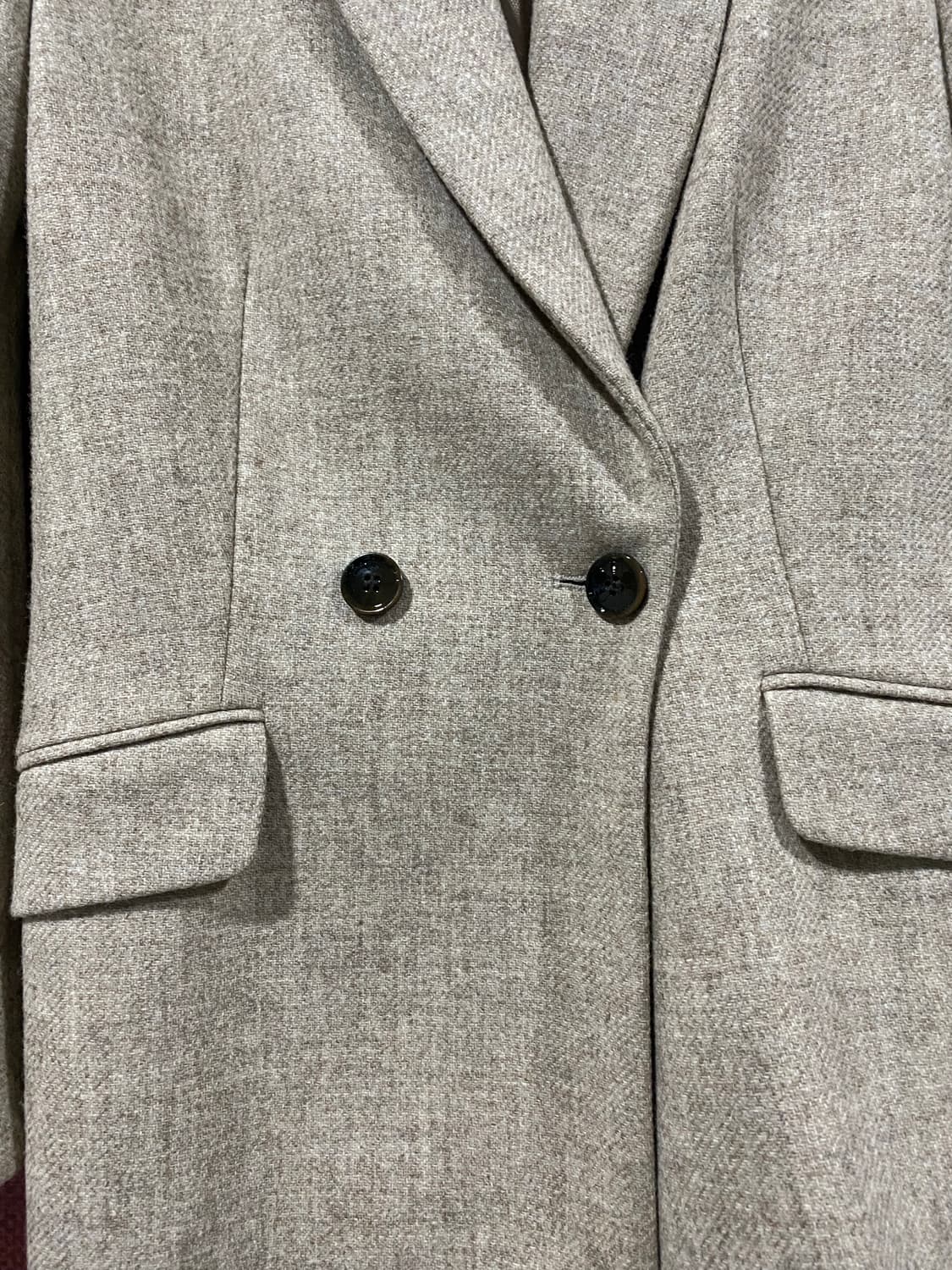 자라 라나울100%더블 자켓 S 상품이미지4