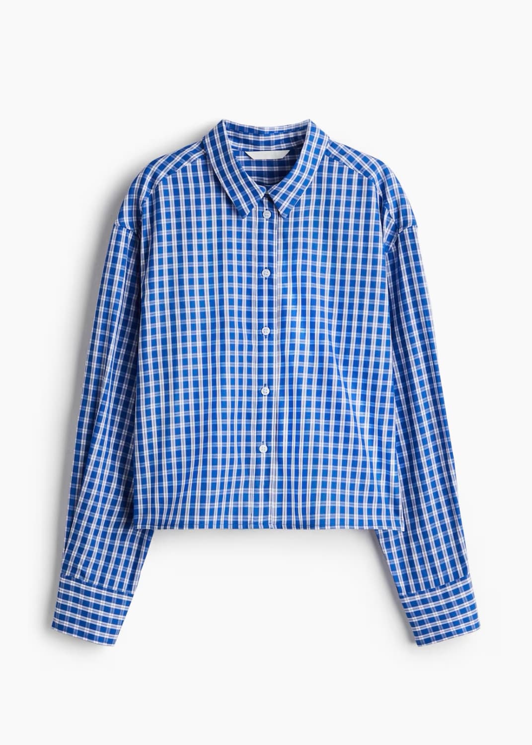 h&m 쇼트 코튼 체크 셔츠 남방 상품이미지2