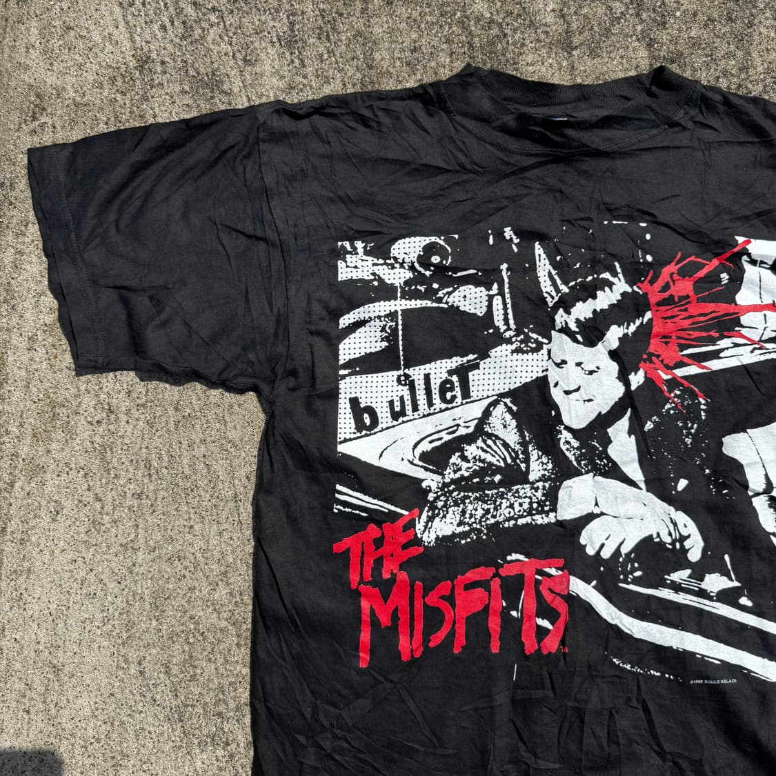 [M] 90s All sport The Misfits Bullet 티셔츠 상품이미지3