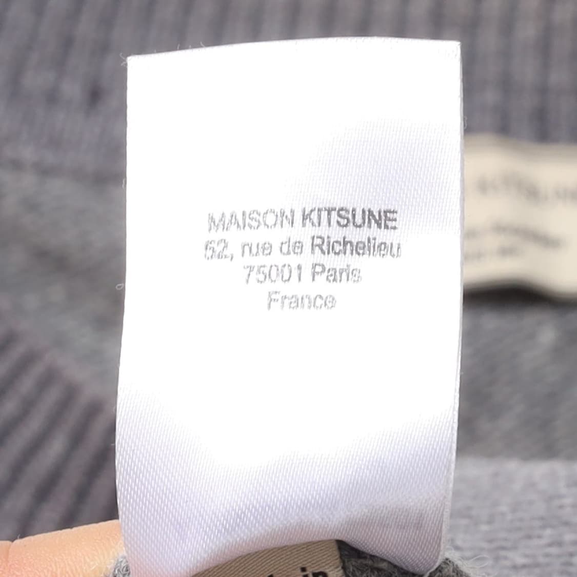 메종 키츠네 Maison Kitsune Logo Knit 

 상품이미지9