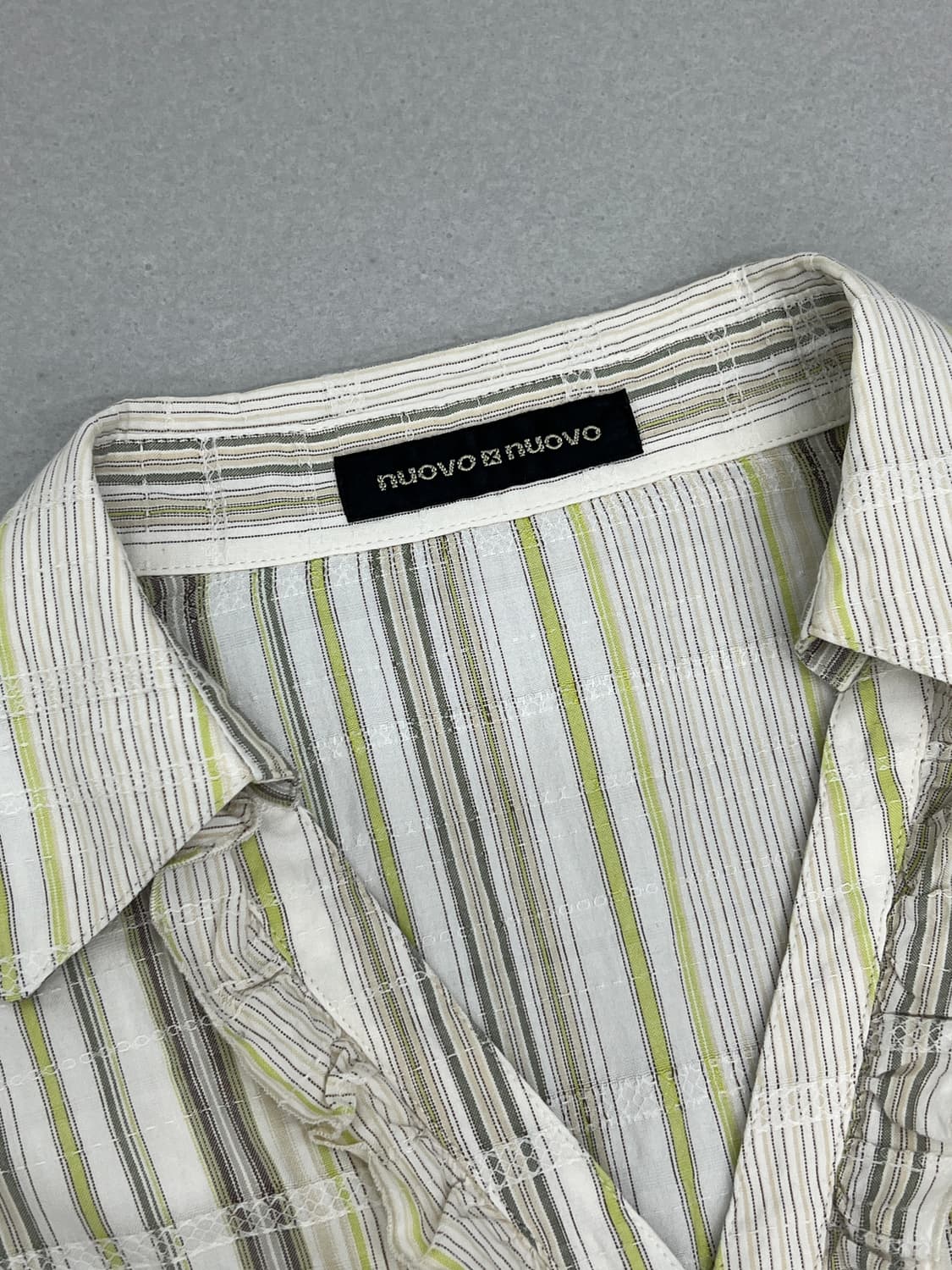 NUOVO x NUOVO 스트라이프 셔츠 상품이미지3