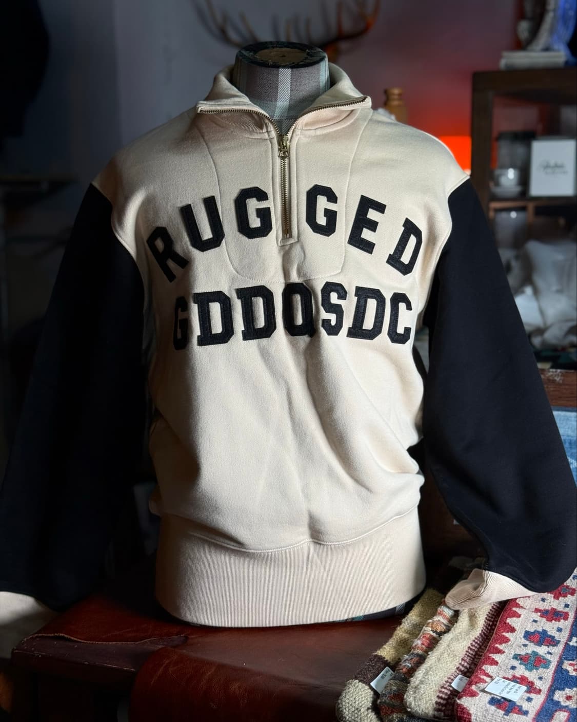 Gddqsdc & Co Rugged Gddqsdc 풀오버 스웻셔츠 M 상품이미지7