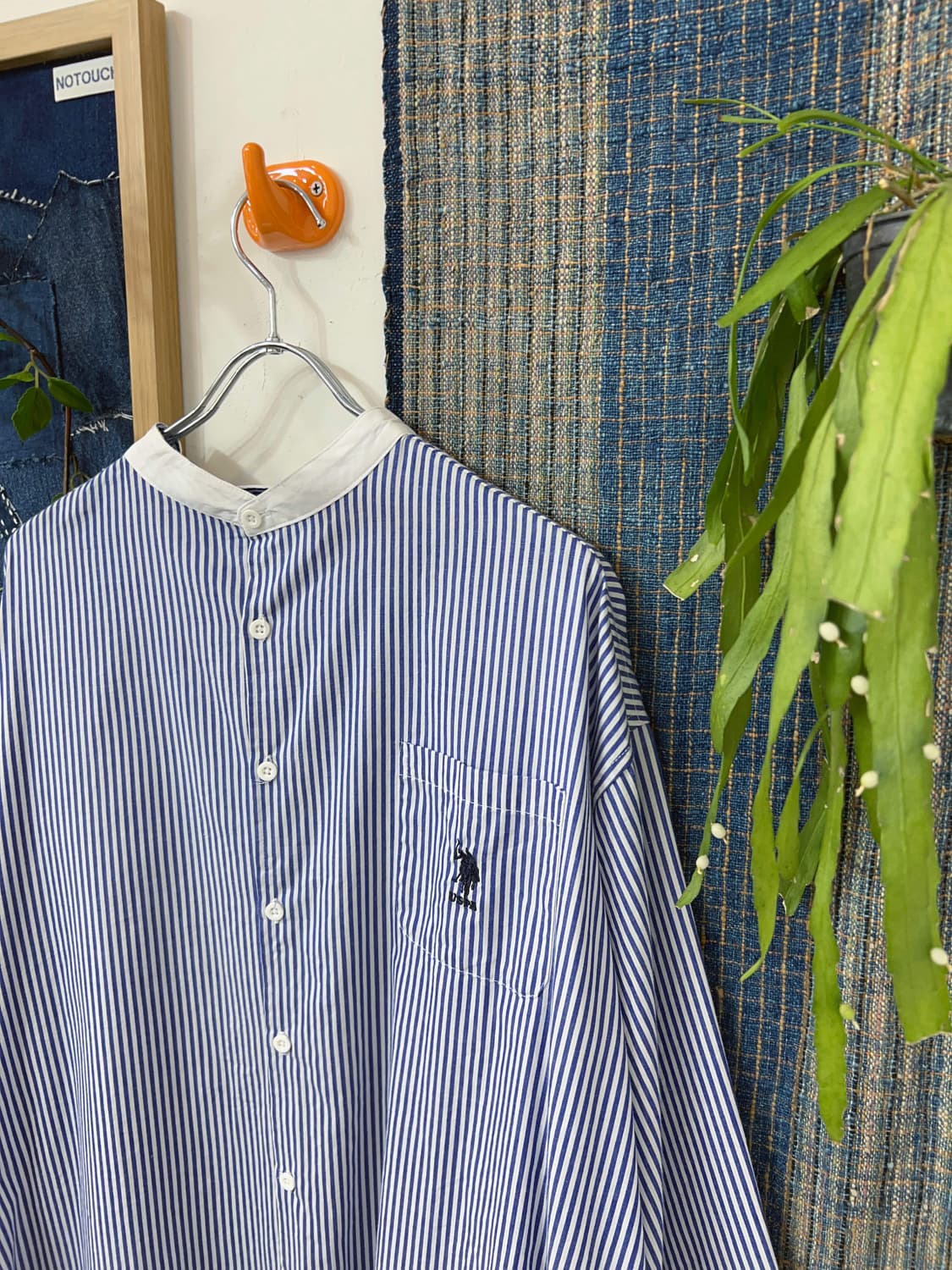 👧🏻U.S.POLO ASSN   Stripe China Shirt 상품이미지7