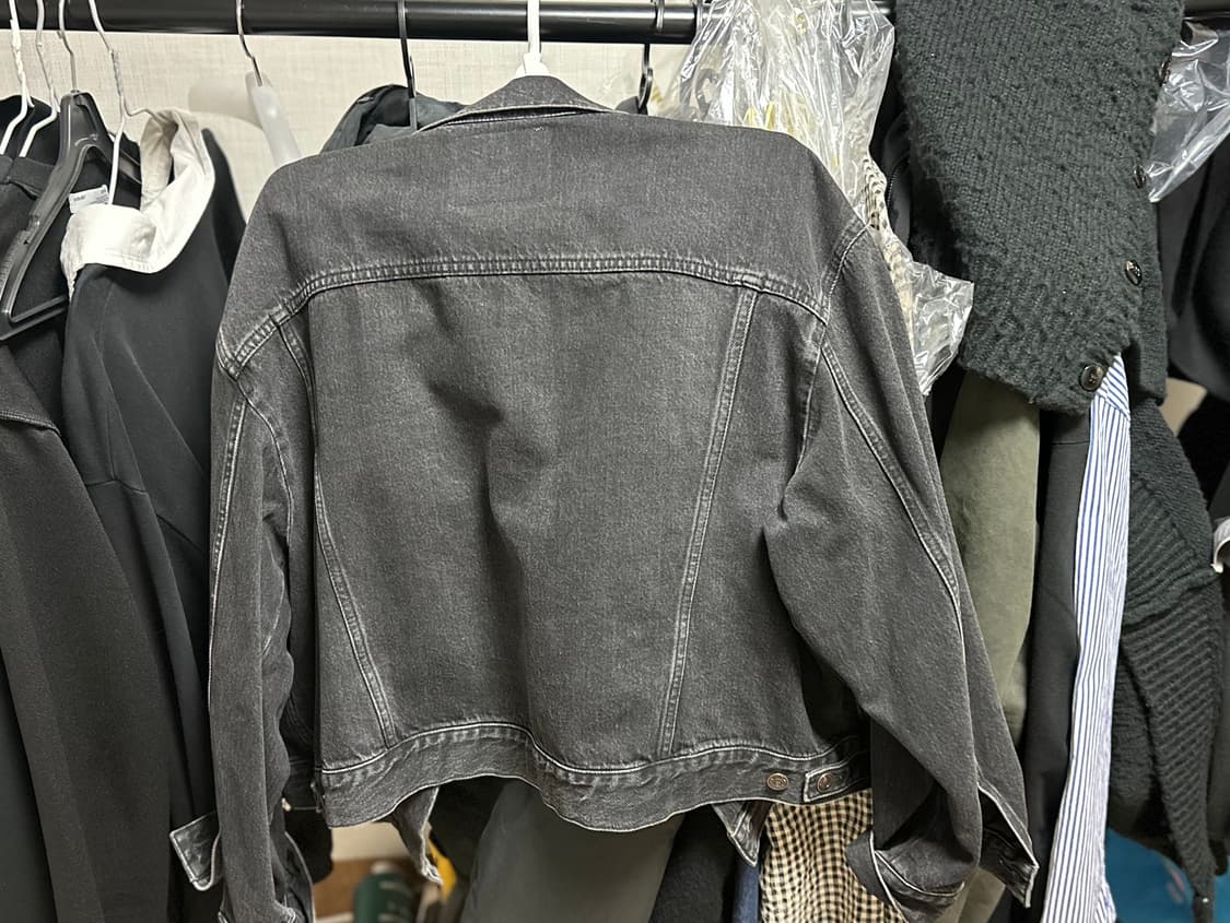 16fw 발렌시아가 스윙자켓 흑청 40사이즈 상품이미지2