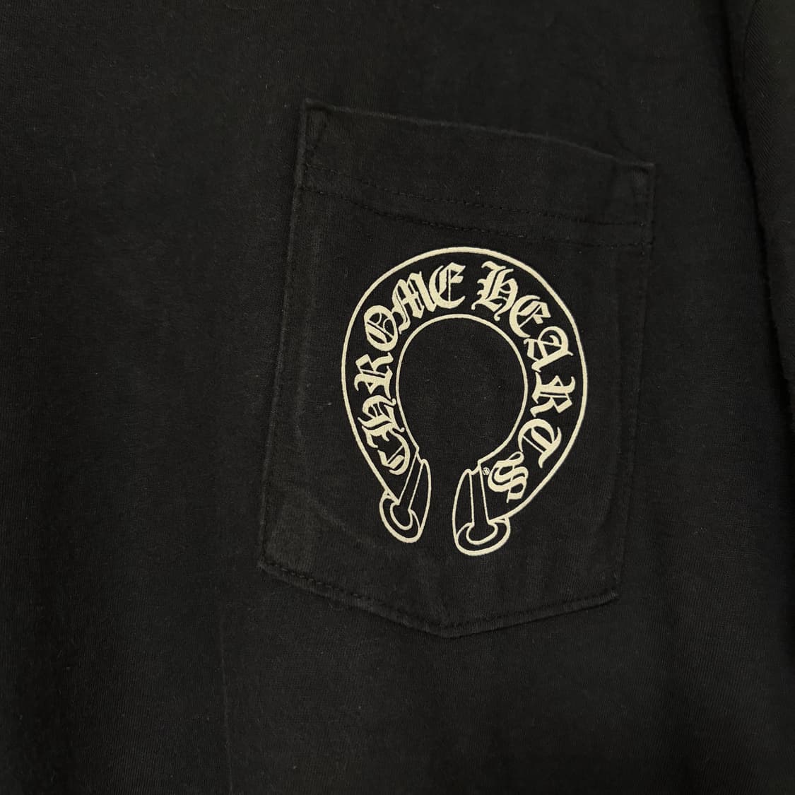 레어) 크롬하츠 퍽유 플로랄 스크롤 홀스슈 롱슬리브 긴팔 티셔츠 L 상품이미지7