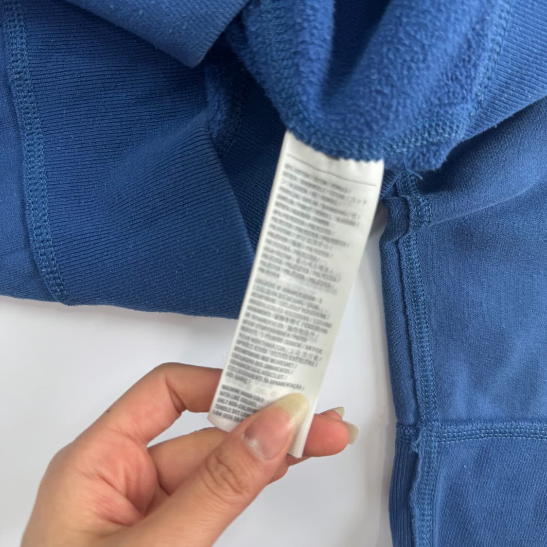 Abercrombie 아베크롬비 사이드로고 블루 후드집업  상품이미지7
