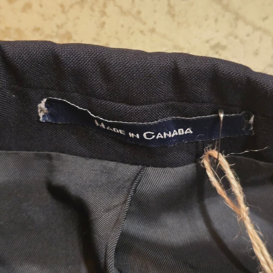 CHAPS RALPH LAUREN 네이비 울 금장 블레이저 상품이미지4