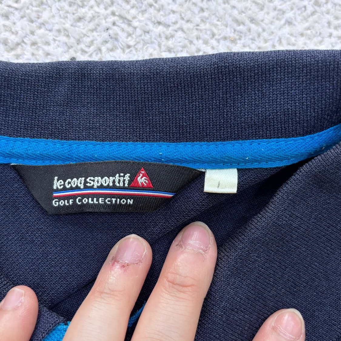 L 르꼬끄 스트라이트 반집업 긴팔 0423E 상품이미지3