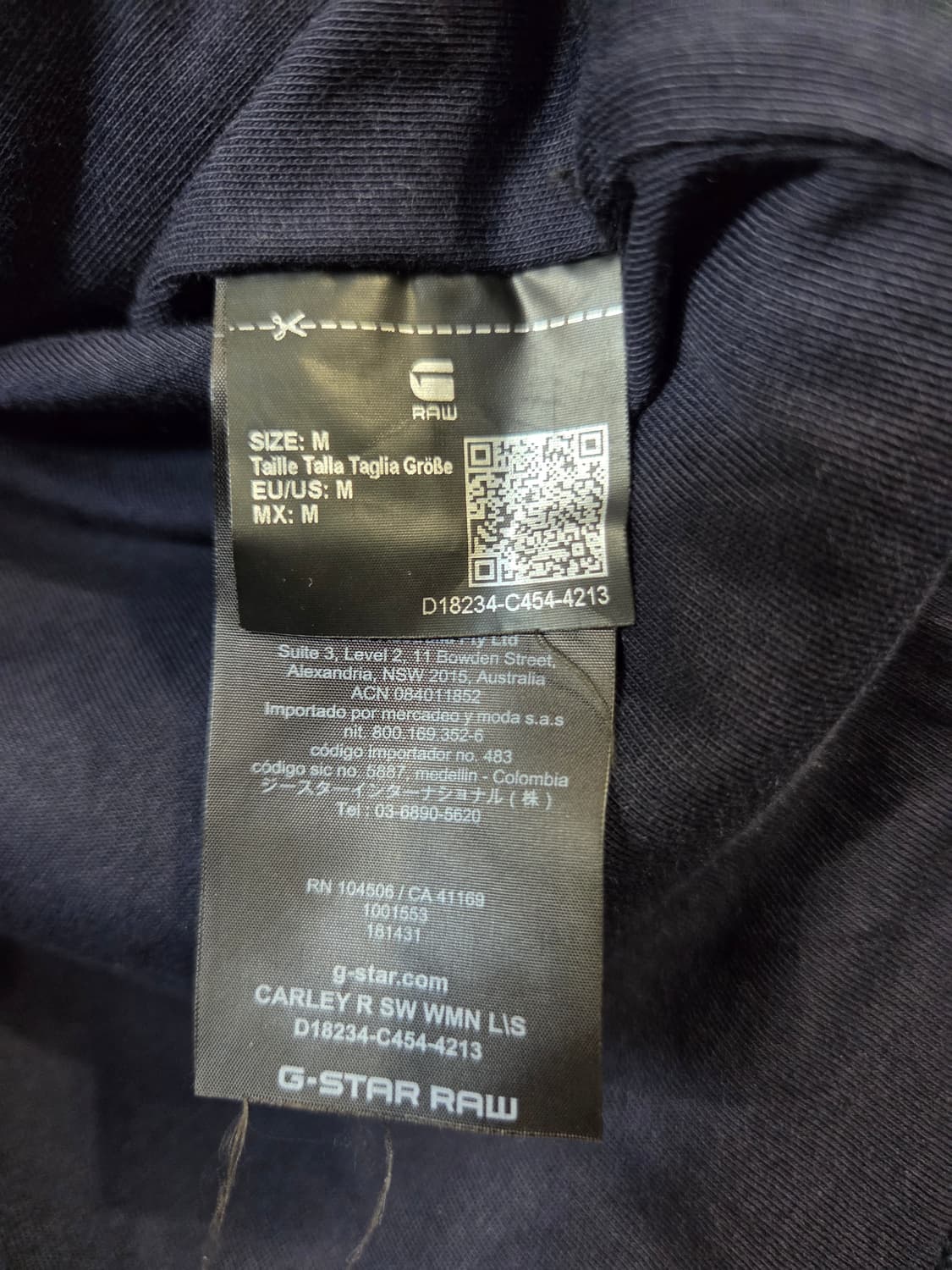 G-STAR 여성 긴팔 스웨트셔츠(M) 상품이미지6