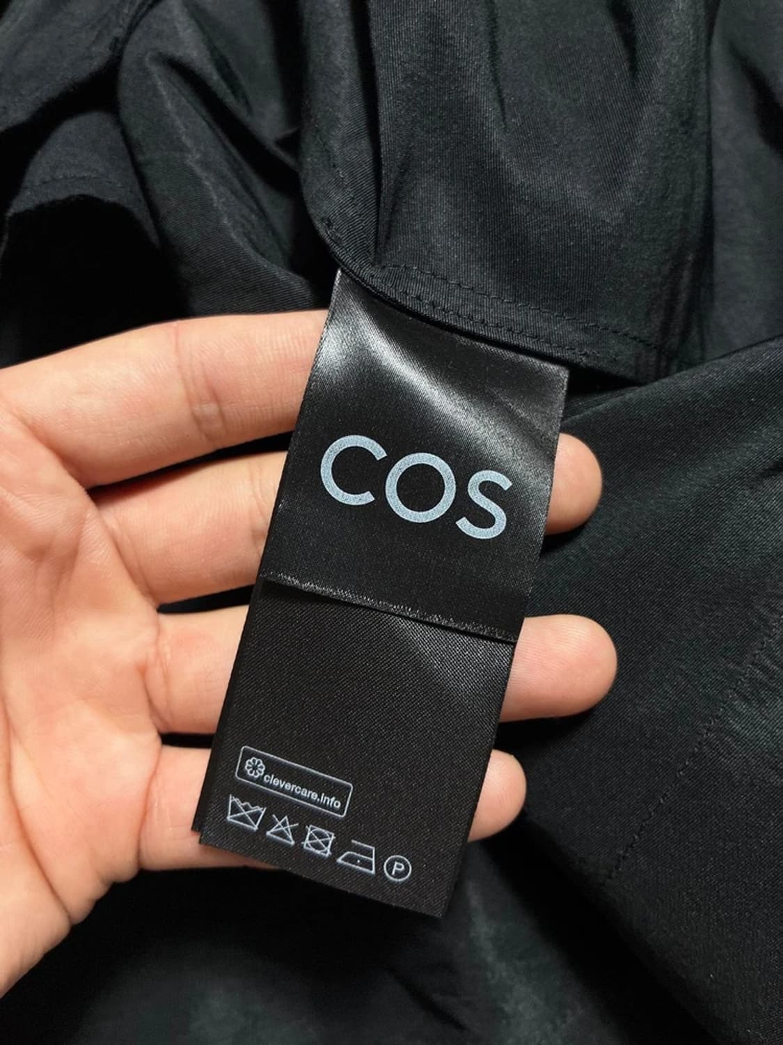 코스 COS 오간자 딥 브이넥 드레스 원피스 R1651 상품이미지5