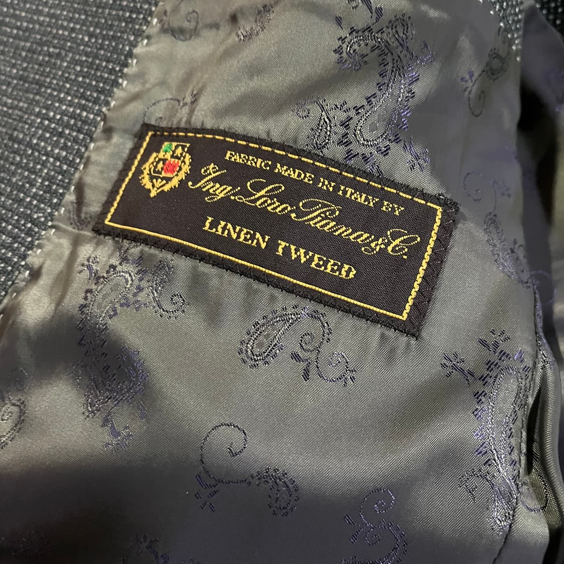 [97] 반하트 로로피아나 린넨실크 자켓 상품이미지8