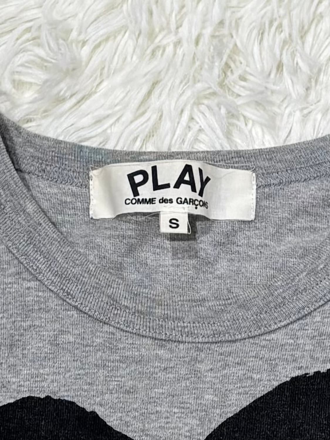 꼼데가르송 빅로고 반팔 상품이미지6