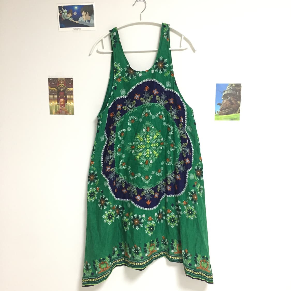 (착용샷O) 2P 빈티지 하구미 슬리브리스 반팔 니트 코디 세트 상품이미지4