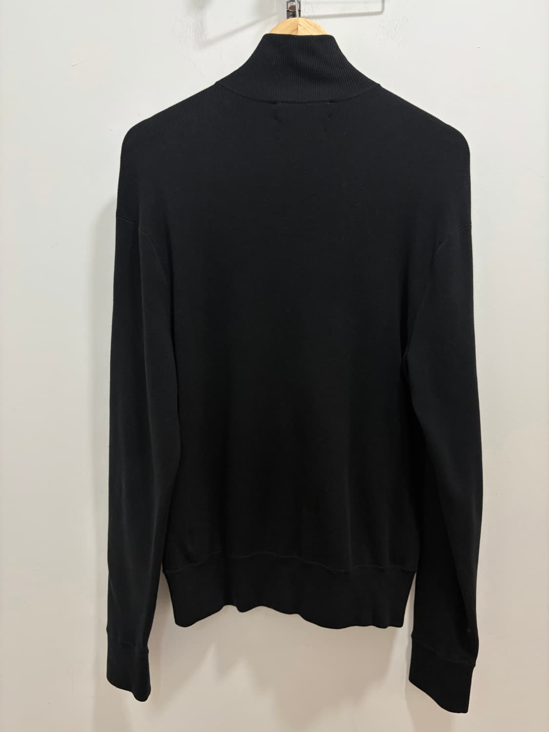 폴로 검정 블랙 니트 집업 자켓 상품이미지9