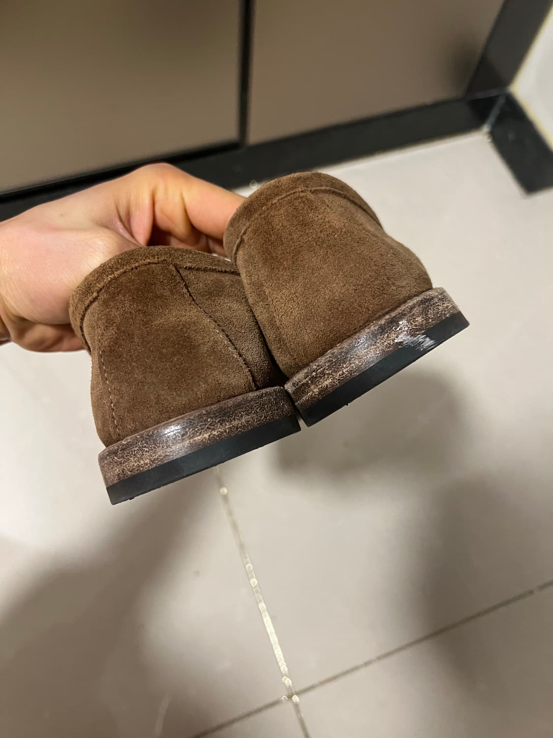 그라더스 01 로퍼 구두 스웨이드 250 (40) 상품이미지5