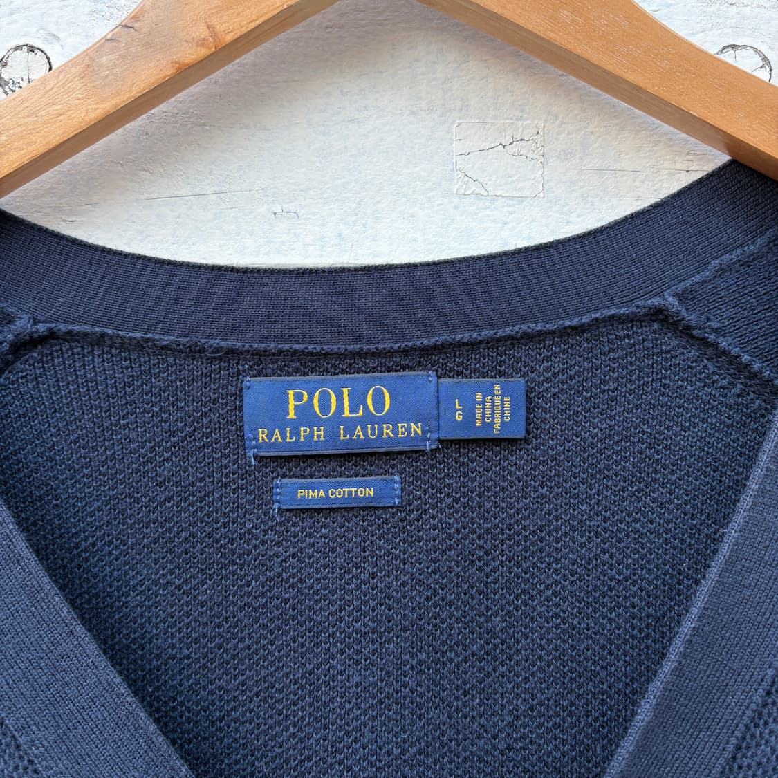 Polo 폴로 피마코튼 니트 가디건 상품이미지4