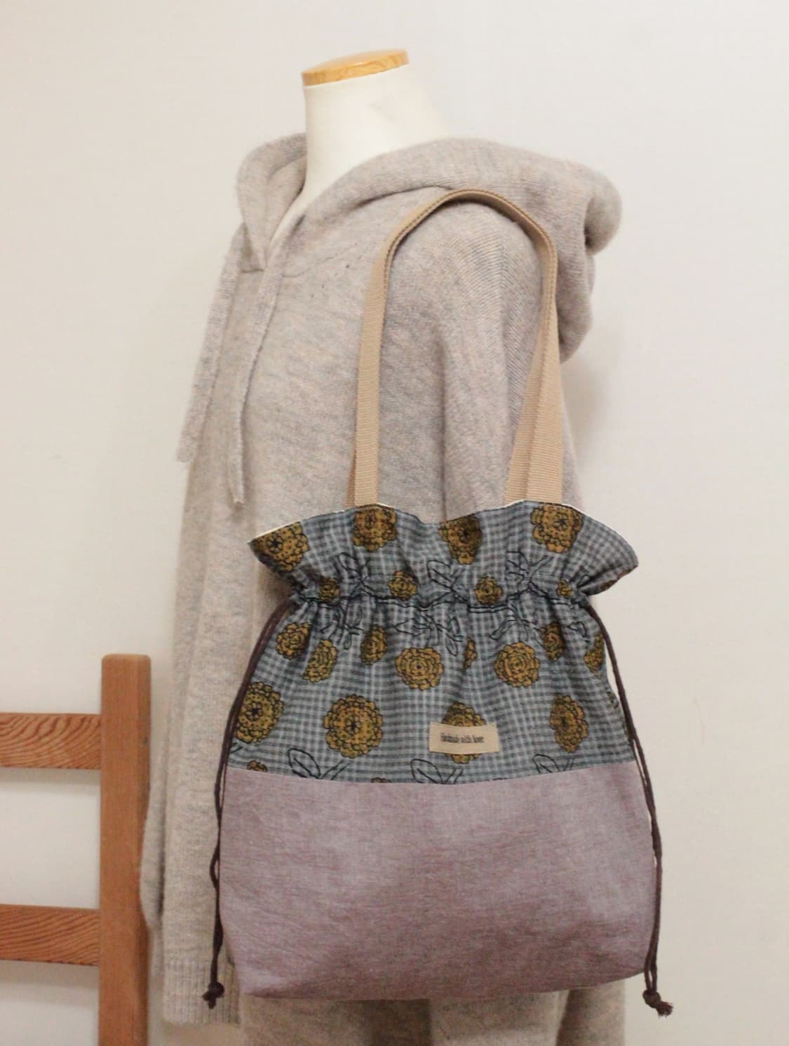 핸드메이드 가방 스트링백 상품이미지1