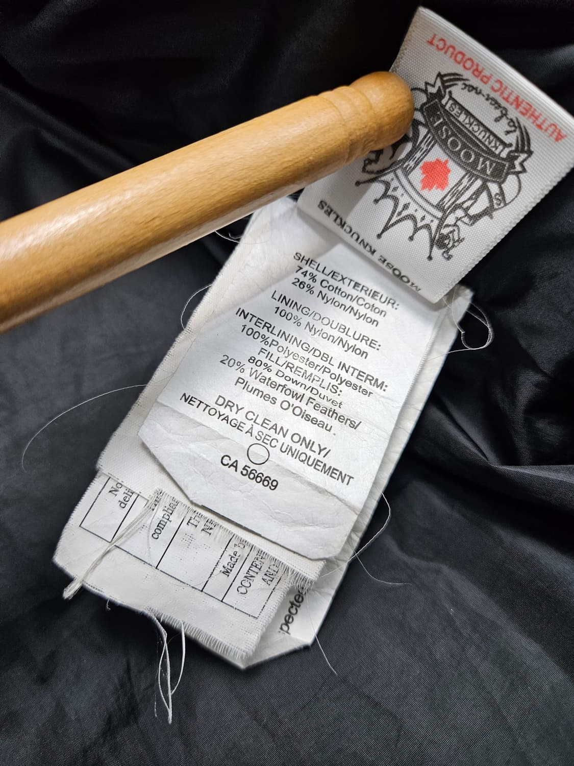 무스너클 네츄럴 다운 패딩 블루 상품이미지9