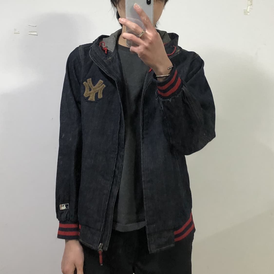 2000s MLB 뉴욕양키즈 데님자켓  상품이미지3