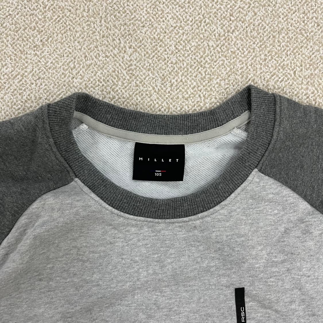 [105] 밀레 베이직 나그랑 맨투맨 스웻셔츠 0120M1 상품이미지2