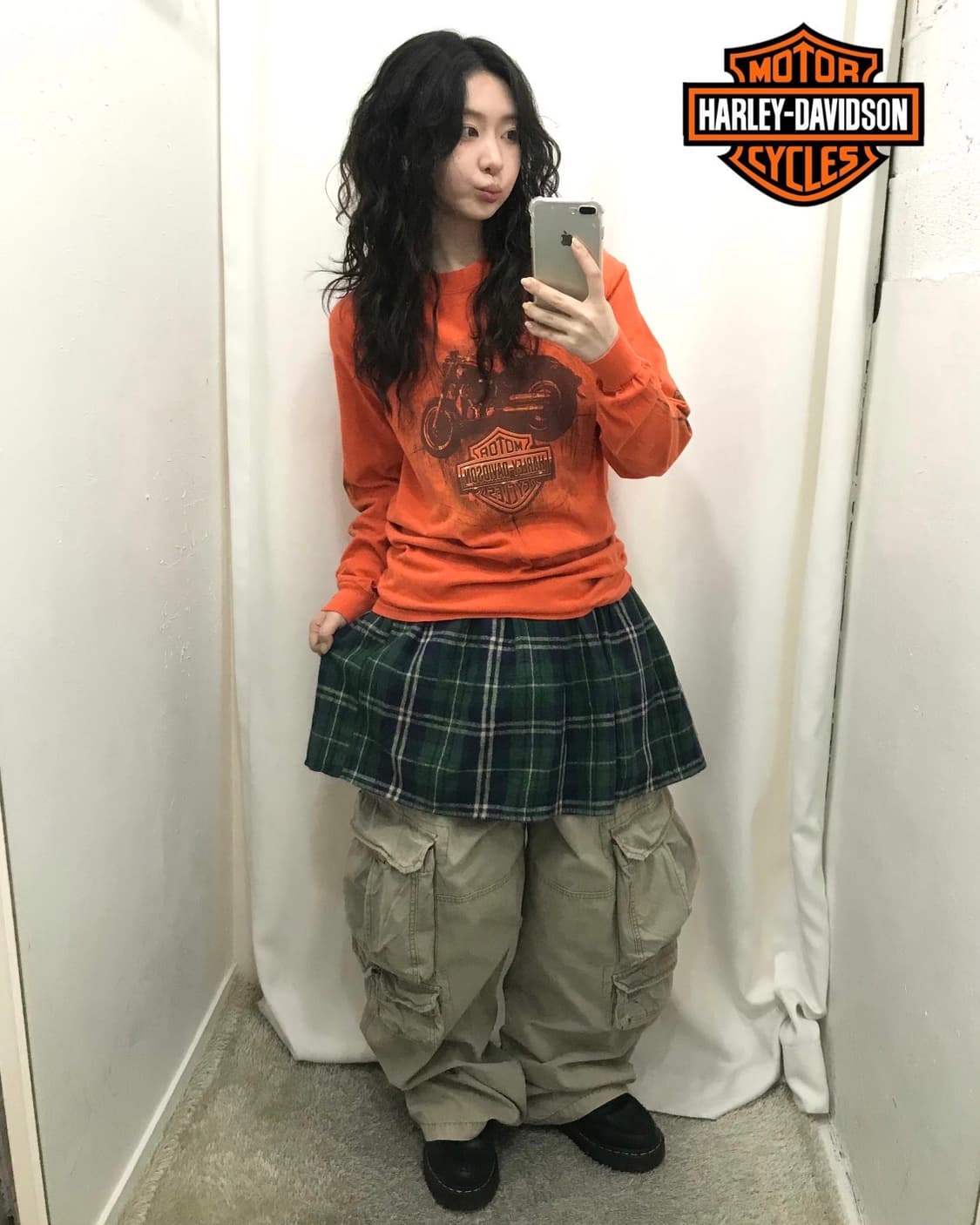 Harley-Davidson Printing Long Sleeves 상품이미지1