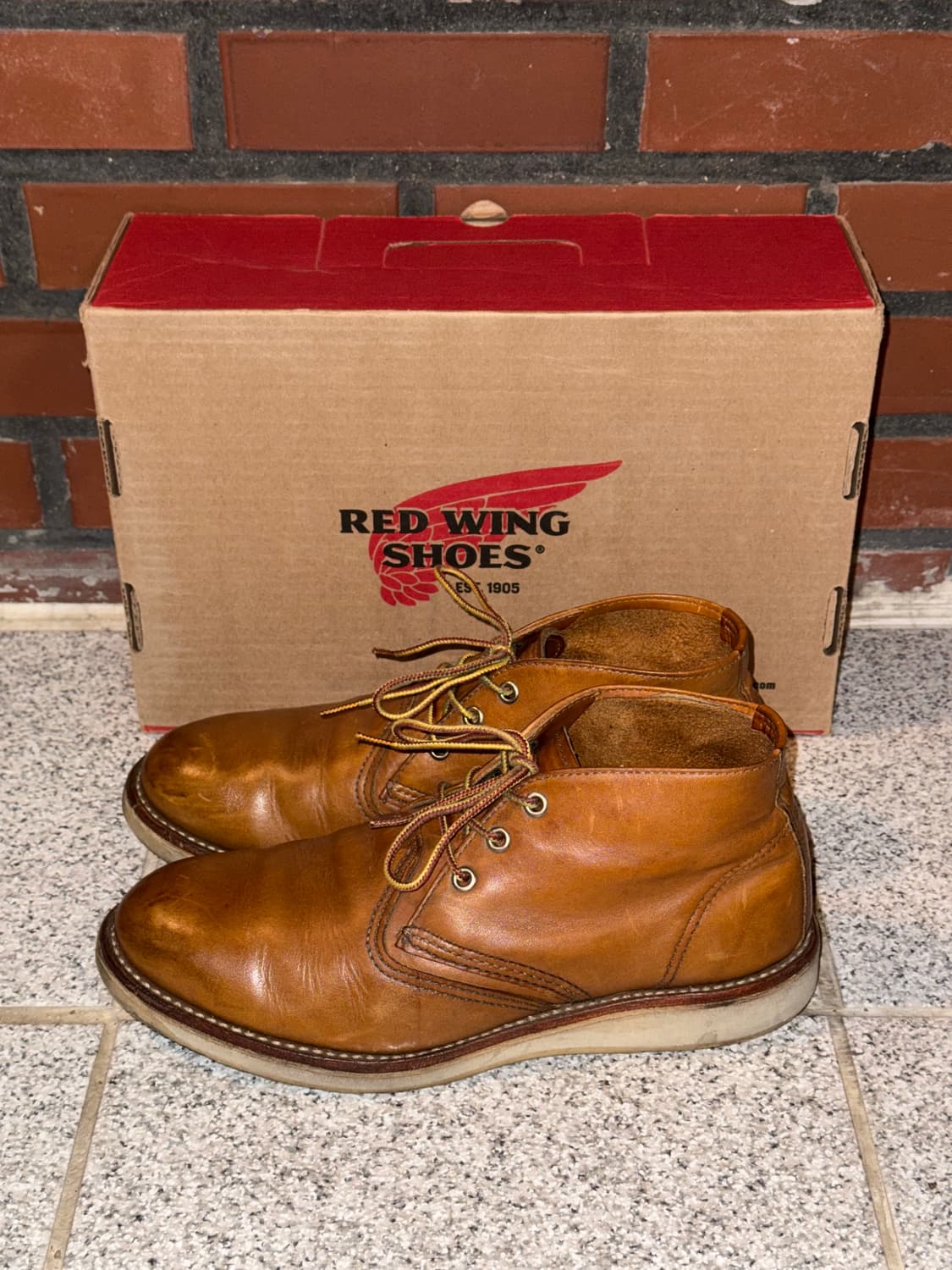 레드윙 3140 모카신 브라운 처카부츠 270 (9D) 상품이미지3