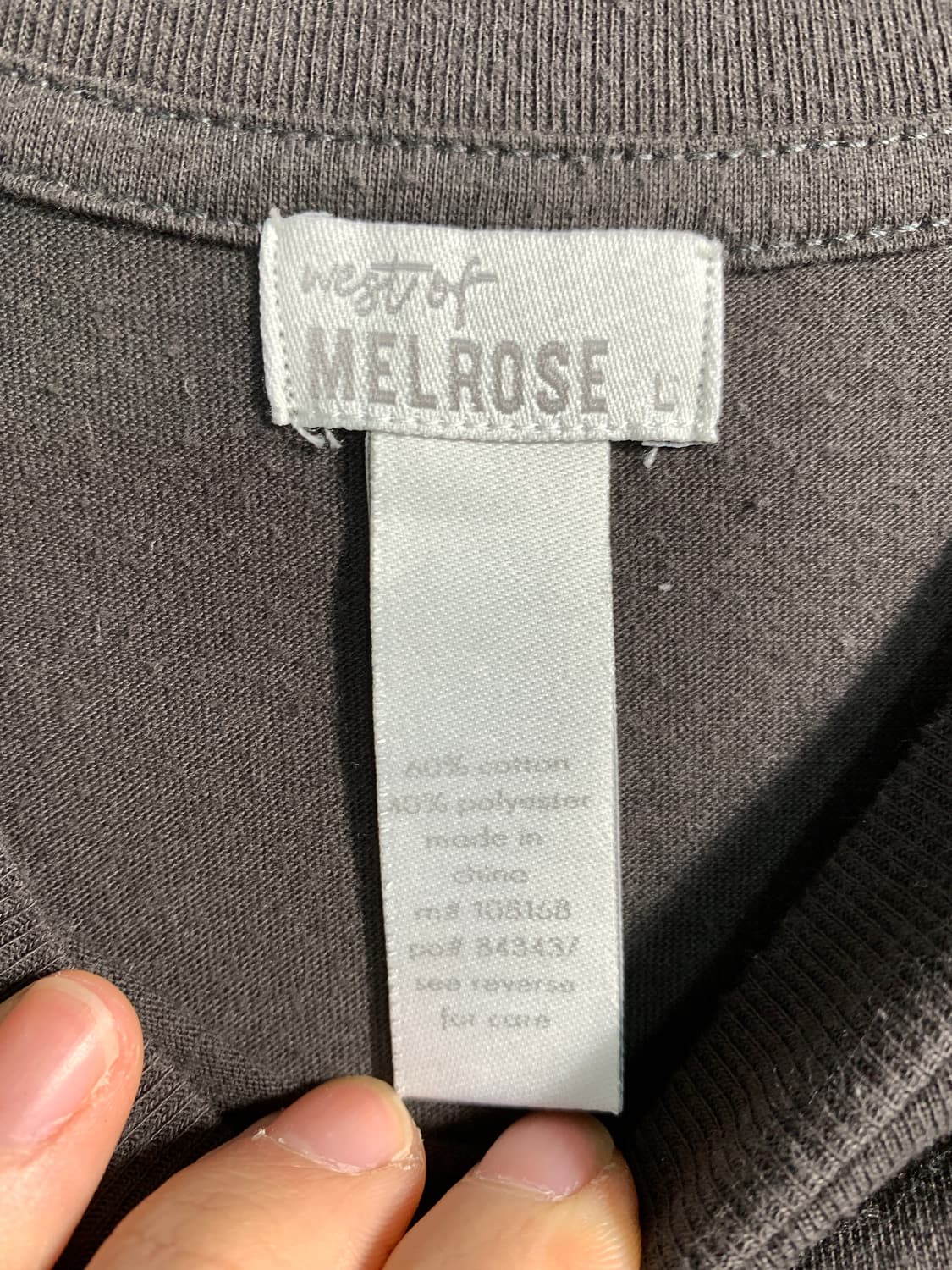 만원샵) melrose 빈티지 티셔츠 L C242 상품이미지7