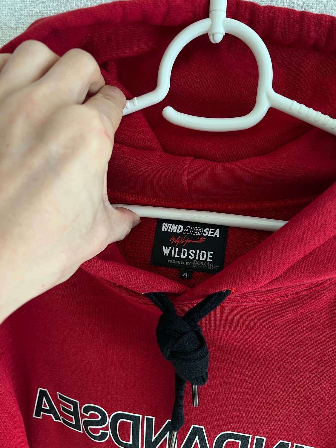 Wildside yohji yamamoto wind and sea 후디  상품이미지3