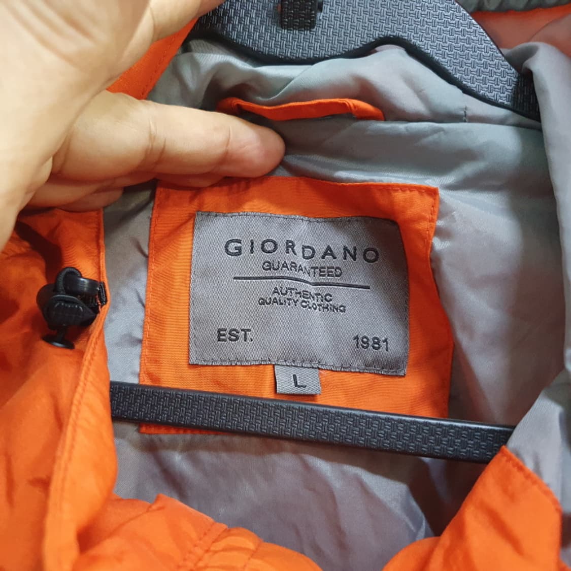 지오다노 바람막이 후드자켓(100) 상품이미지8