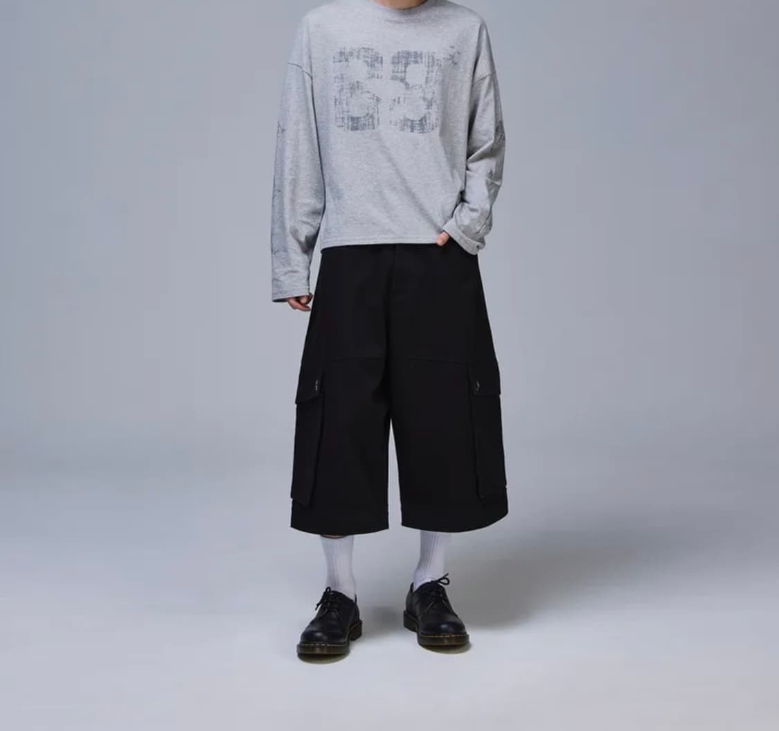 투웨이 멀티 카고 팬츠 [블랙] 상품이미지3