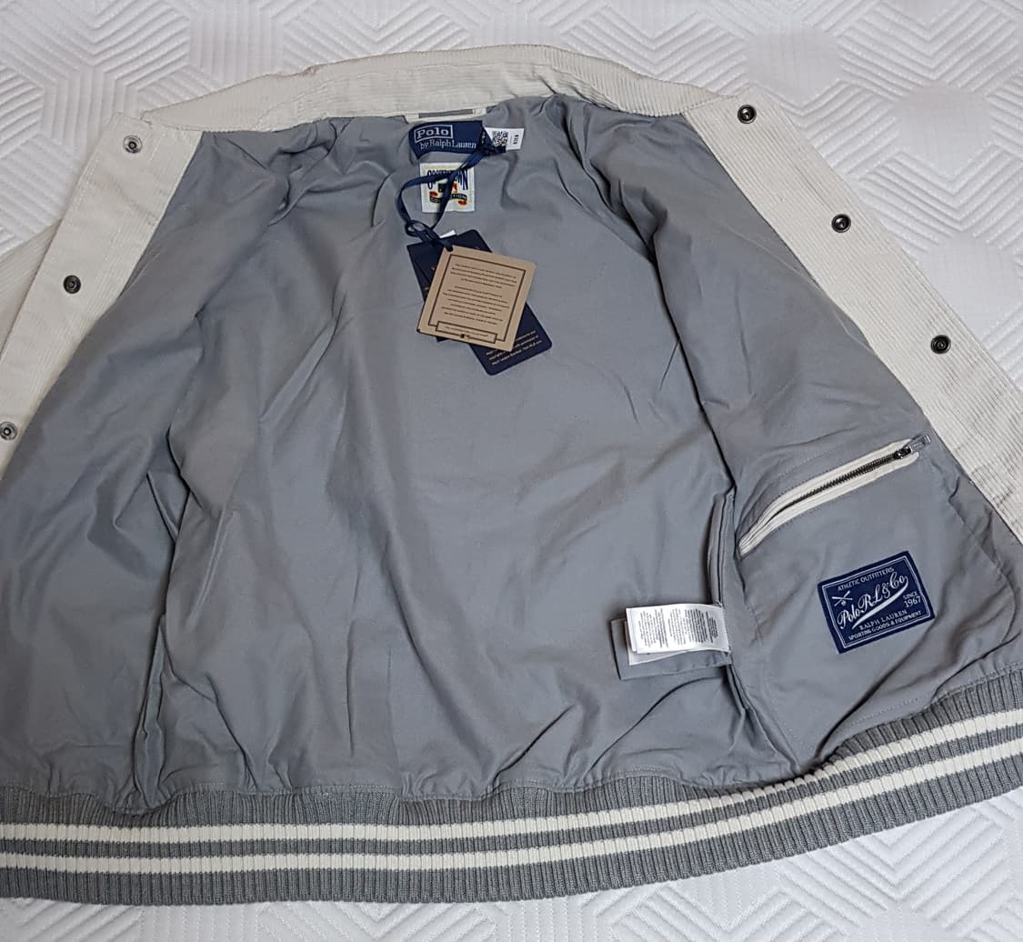 [새상품/S] 폴로 x MLB 뉴욕 양키스 바시티 코듀로이 자켓 팝니다. 상품이미지4