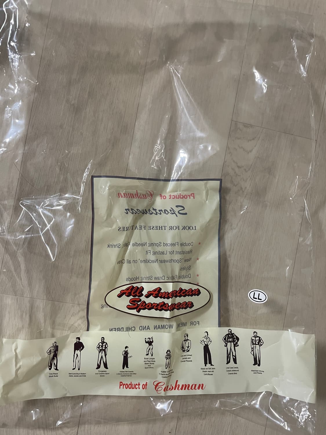 쿠쉬맨 cushman 스웻셔츠 맨투맨 블랙 XL  상품이미지5