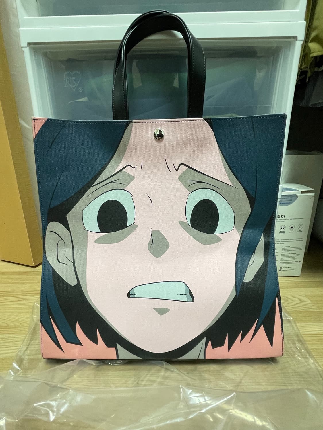 옥승철 아오키지 아도이 토트백 새제품 상품이미지1