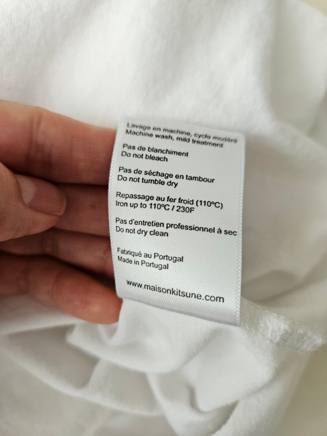 메종키츠네 로고반팔티 상품이미지5