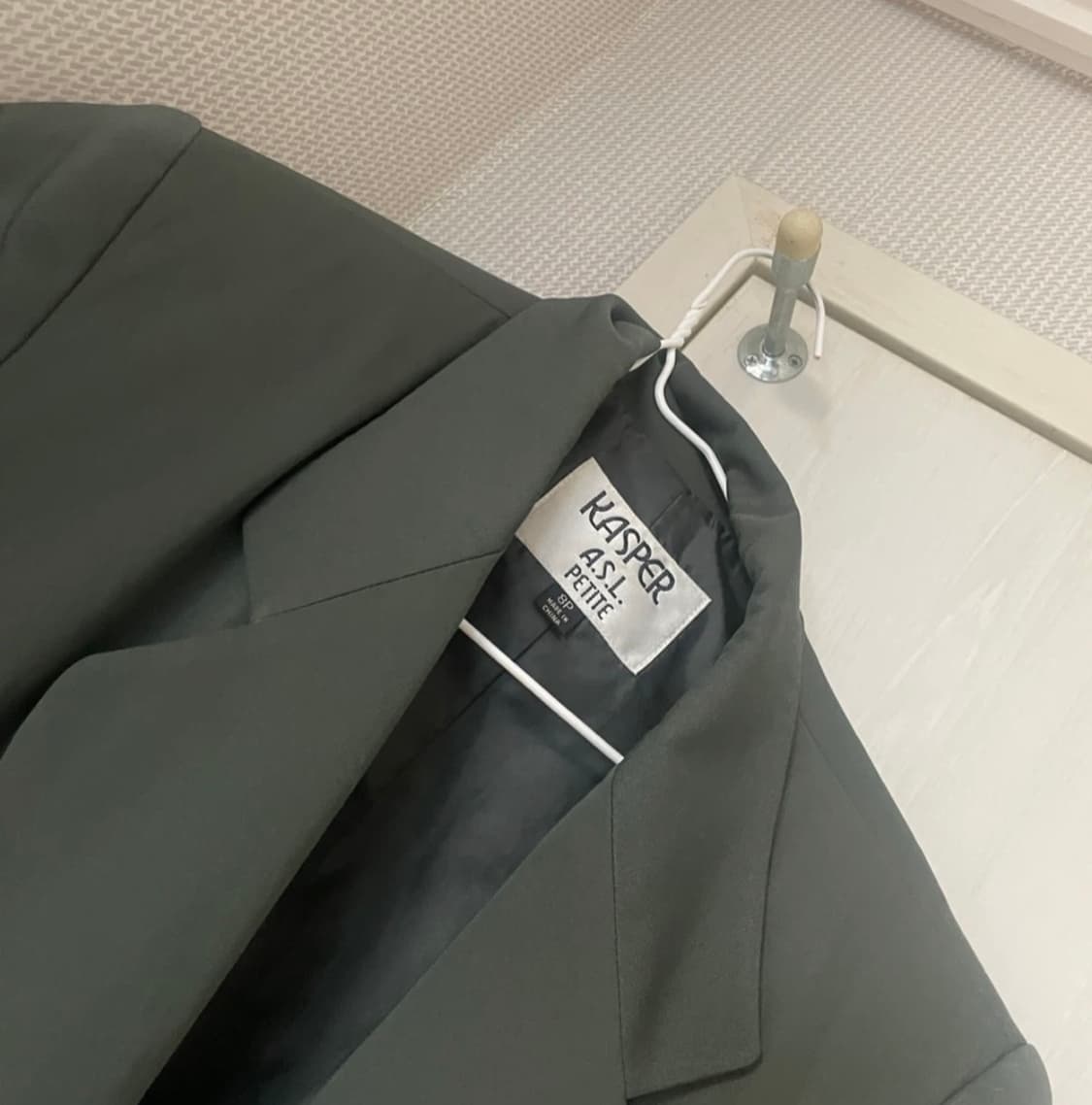 Kasper A.S.L. 카키색 자켓 상품이미지2