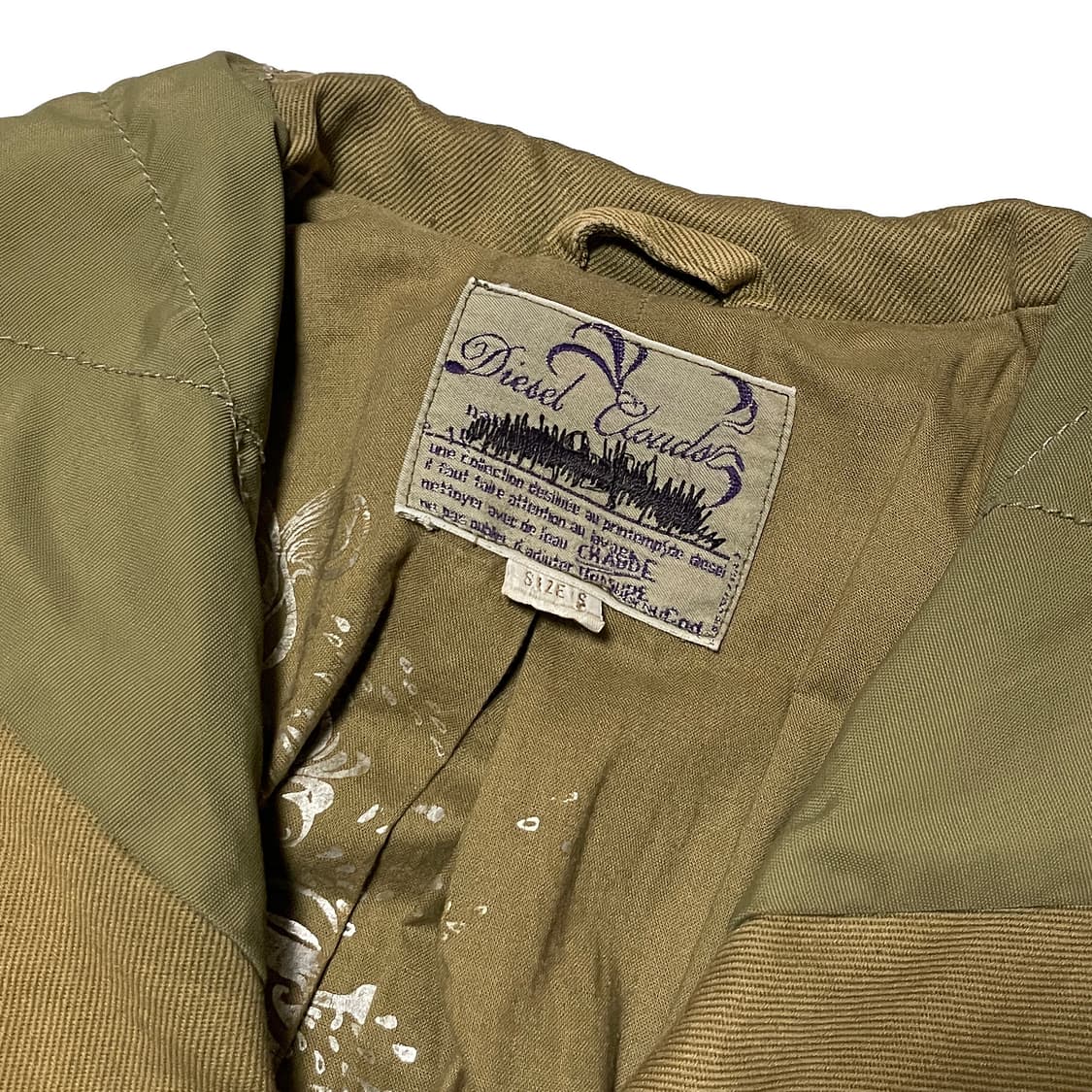 Diesel 디젤 빈티지 워시드 코튼 더블 코트 상품이미지6