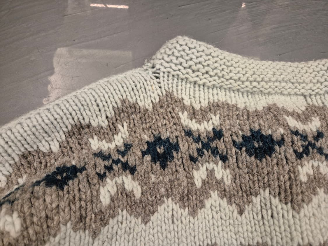 90s 퍼플마운틴 헤비울 가디건 상품이미지4