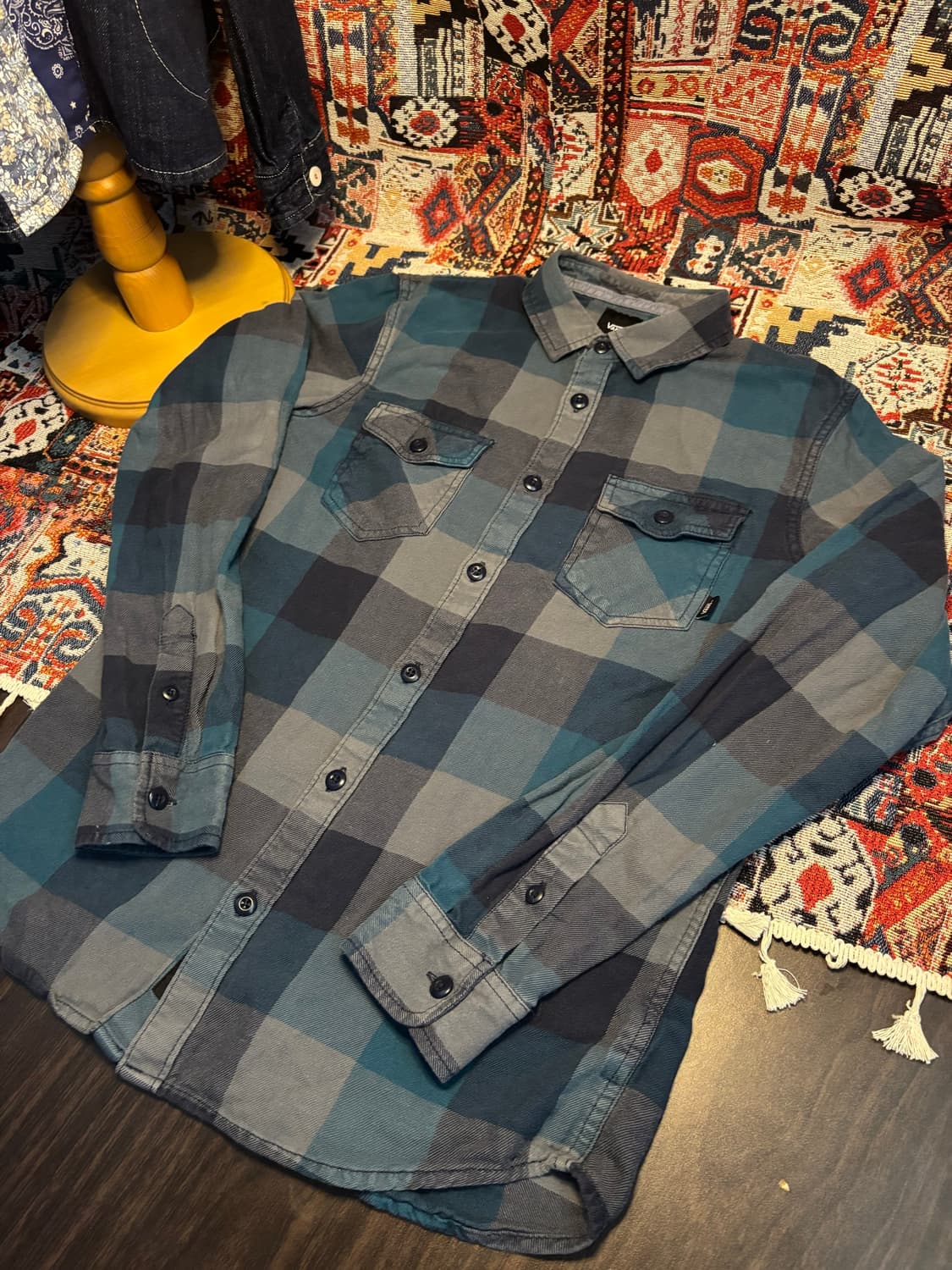 Vans Box Flannel Shirt check pattern 상품이미지2