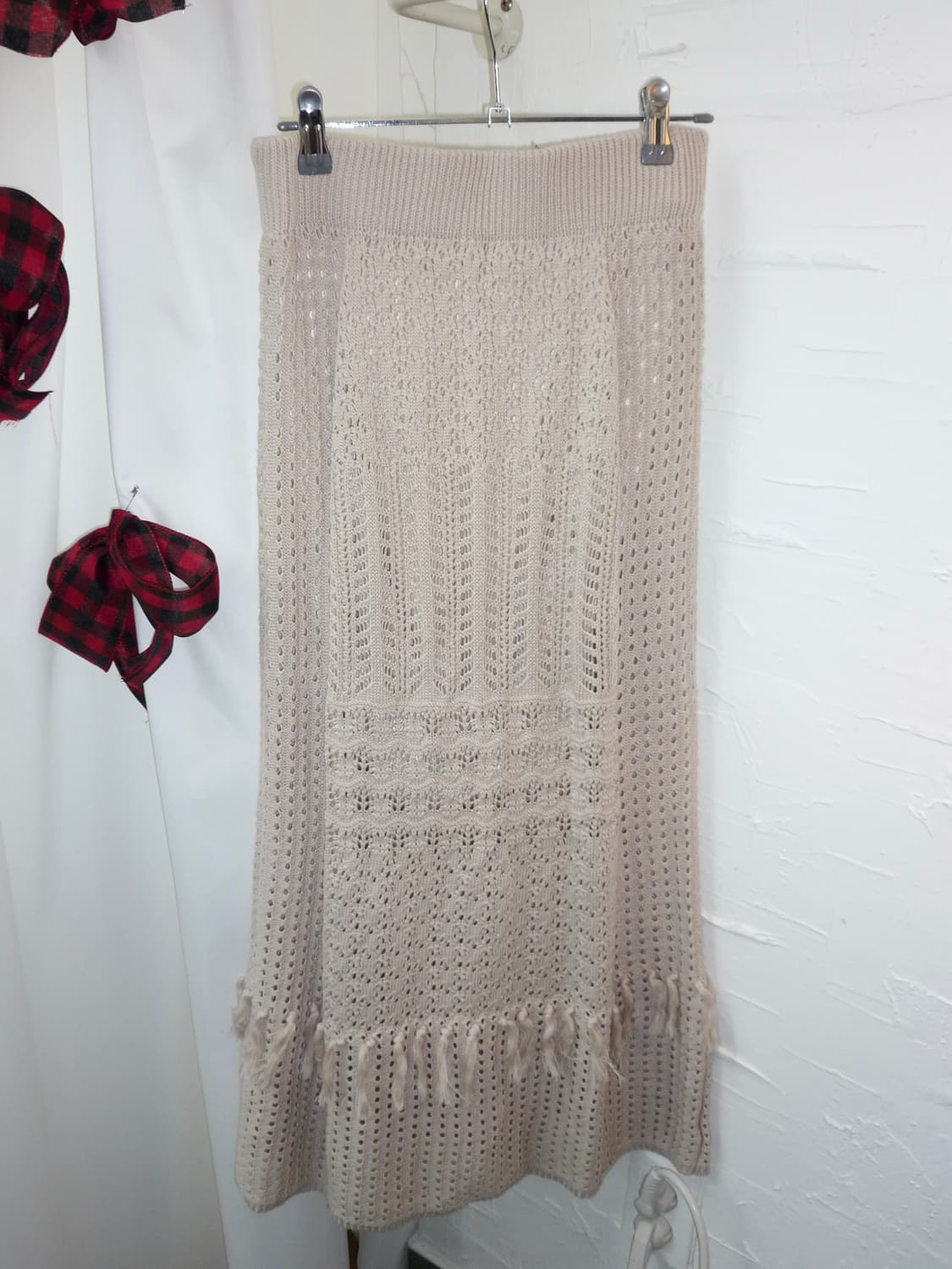 Fringe maxi long skirt 상품이미지4