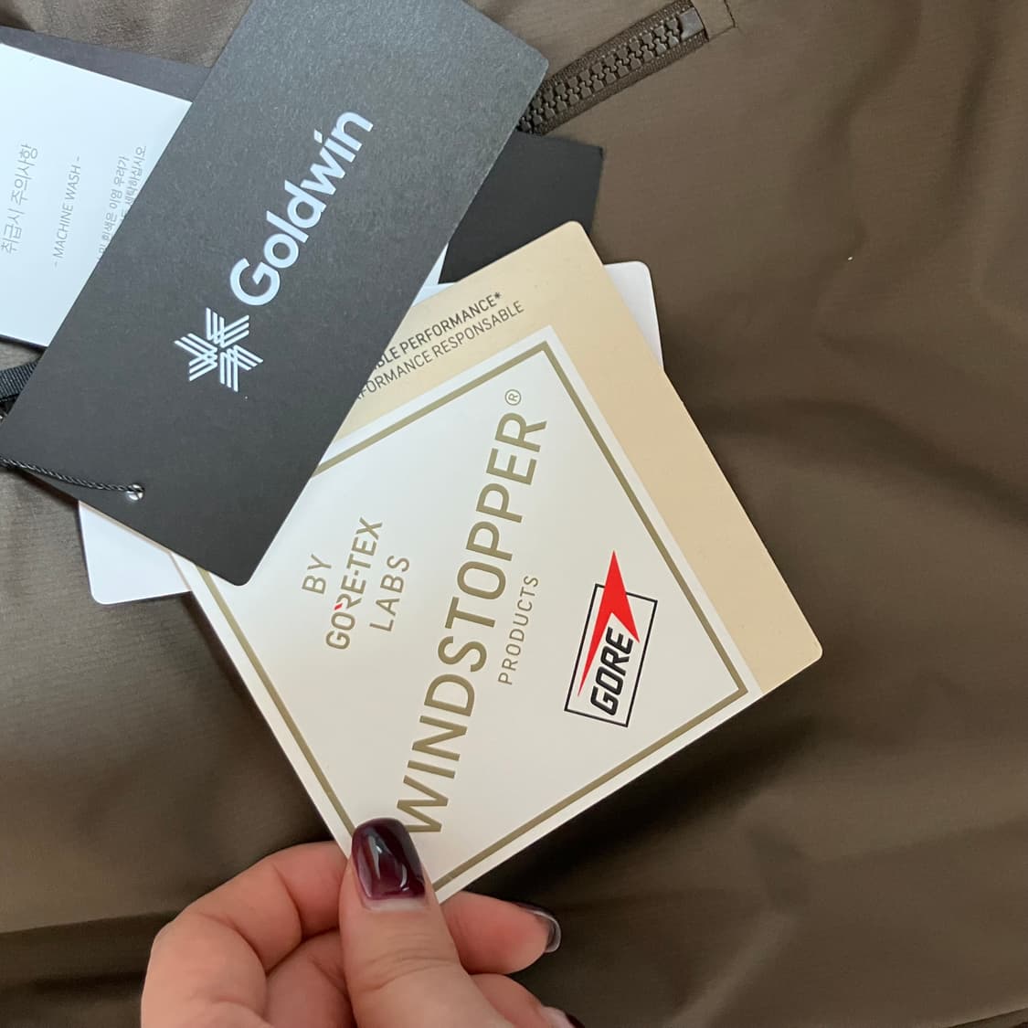 골드윈 고어텍스 윈드스토퍼 패디드 파카 상품이미지4