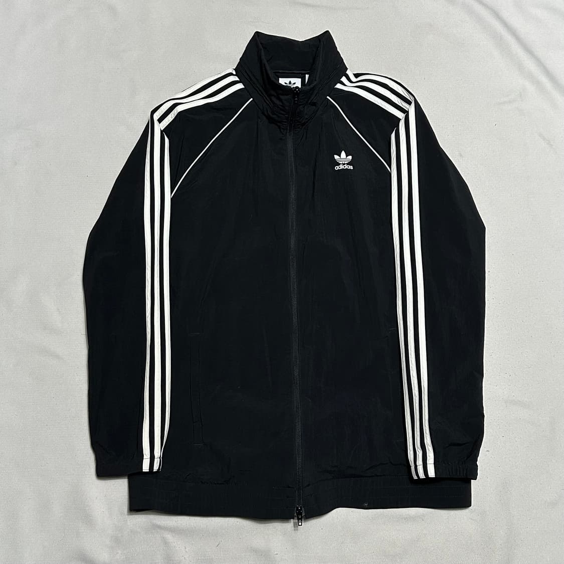 3XL 아디다스 유로파 내장후드 블랙 우븐 바람막이 상품이미지2