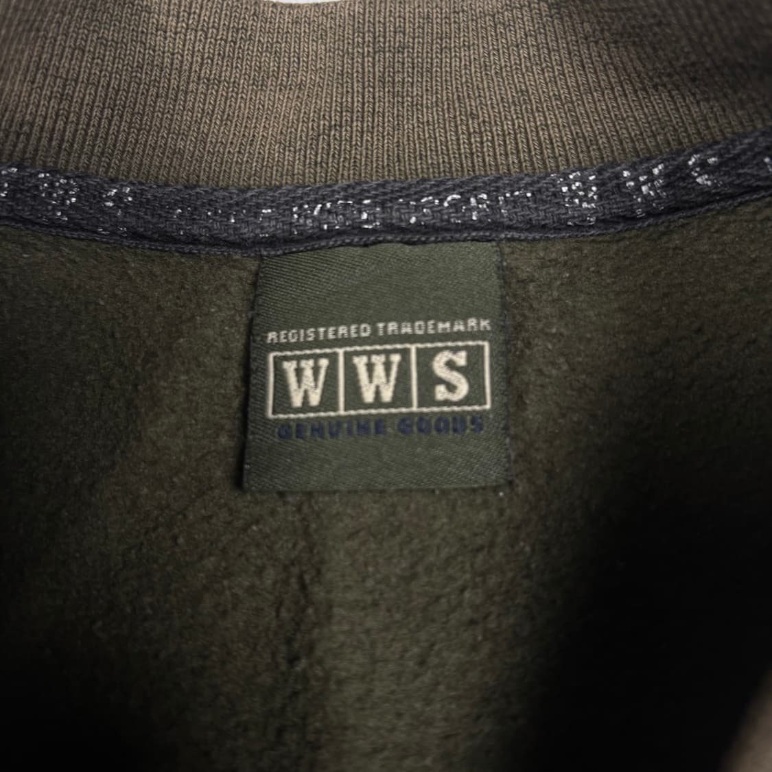 MLB 00’s 카키컬러 셔닐로고 뉴욕 메츠 맨투맨 상품이미지3